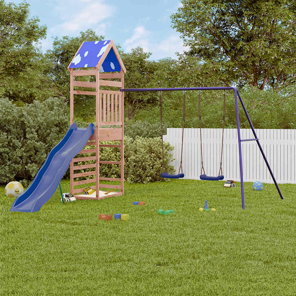 Outdoor Playset Solid Wood Douglas