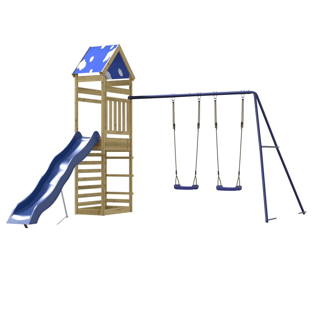 Outdoor Playset Impregnated Wood Pine