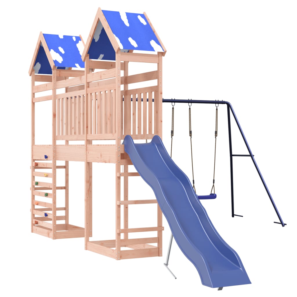 Outdoor Playset Solid Wood Douglas