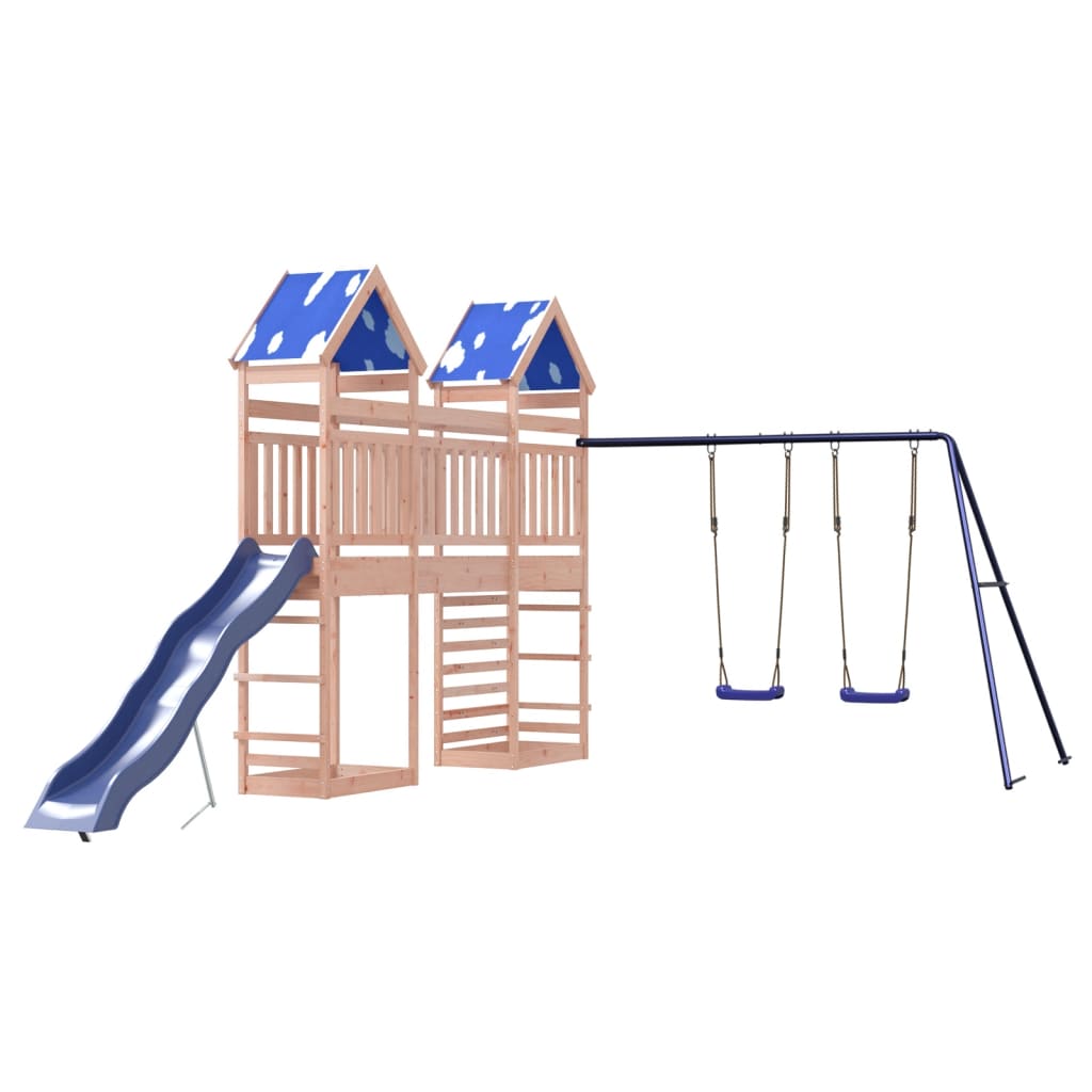 Outdoor Playset Solid Wood Douglas