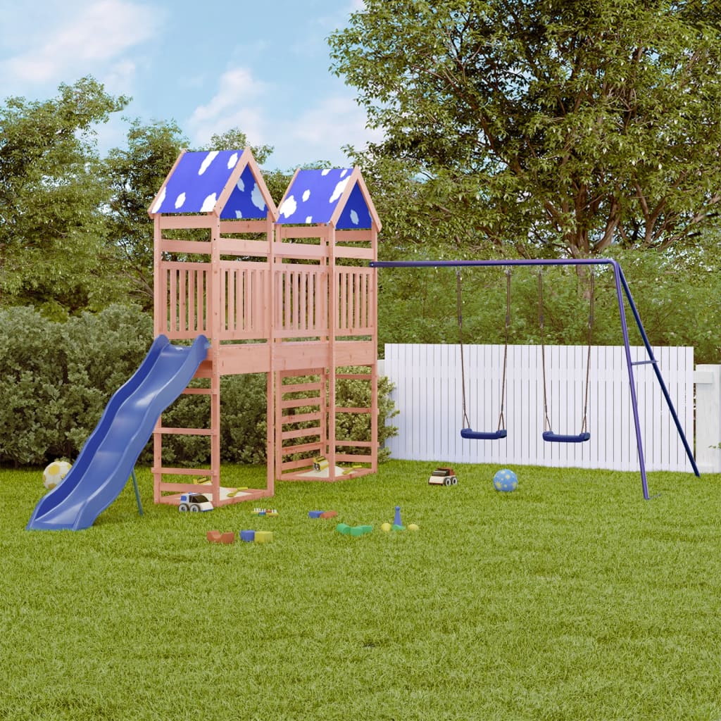 Outdoor Playset Solid Wood Douglas