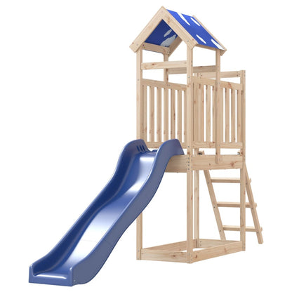 Outdoor Playset Solid Wood Pine