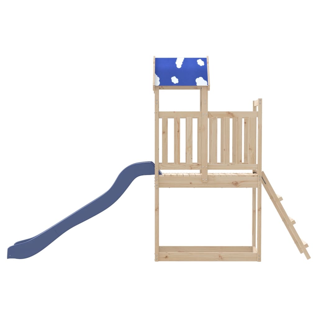 Outdoor Playset Solid Wood Pine