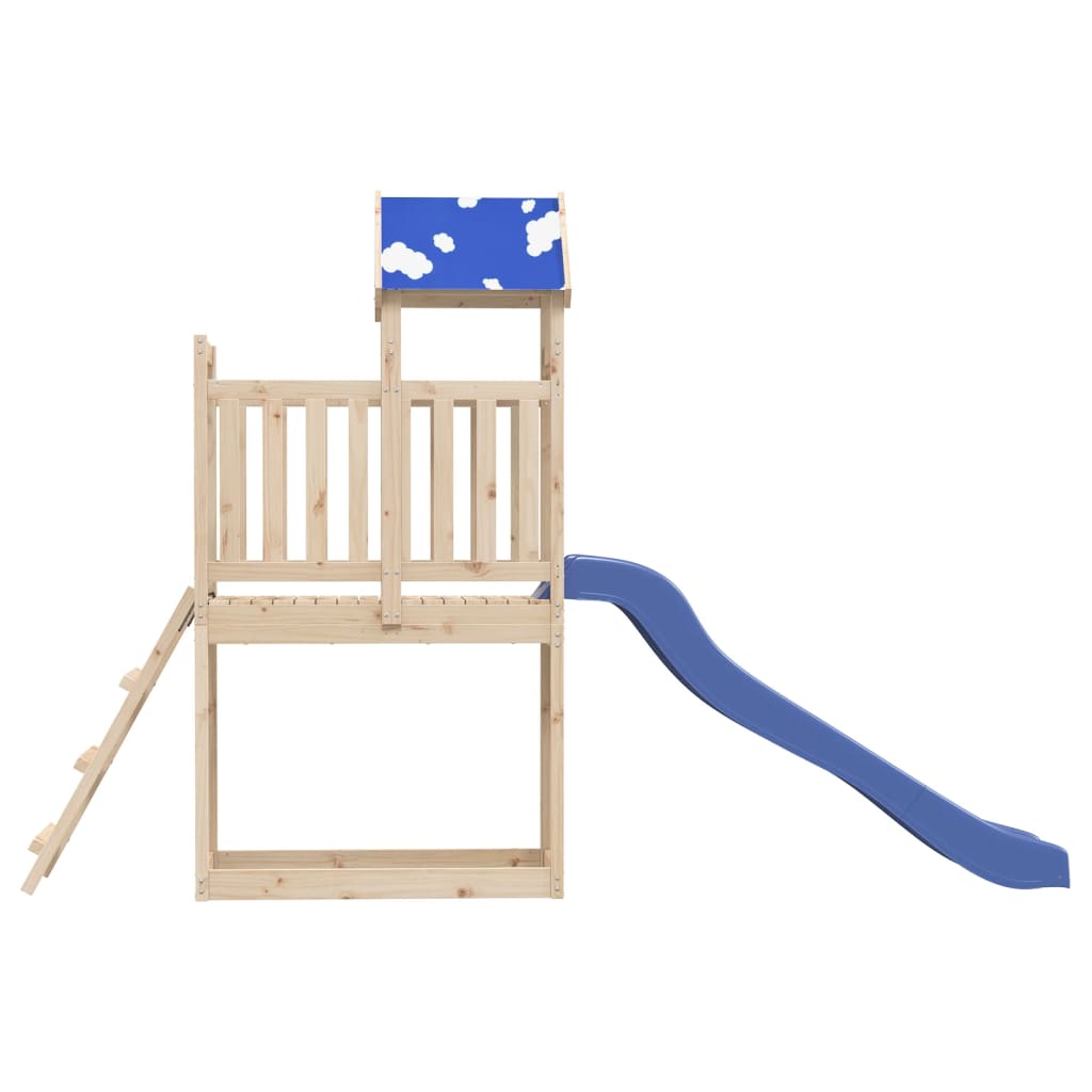 Outdoor Playset Solid Wood Pine