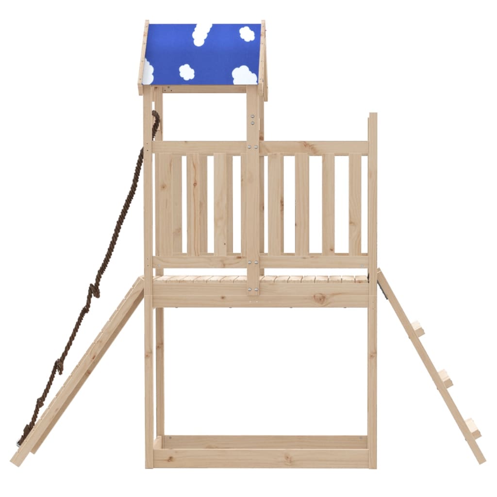 Outdoor Playset Solid Wood Pine