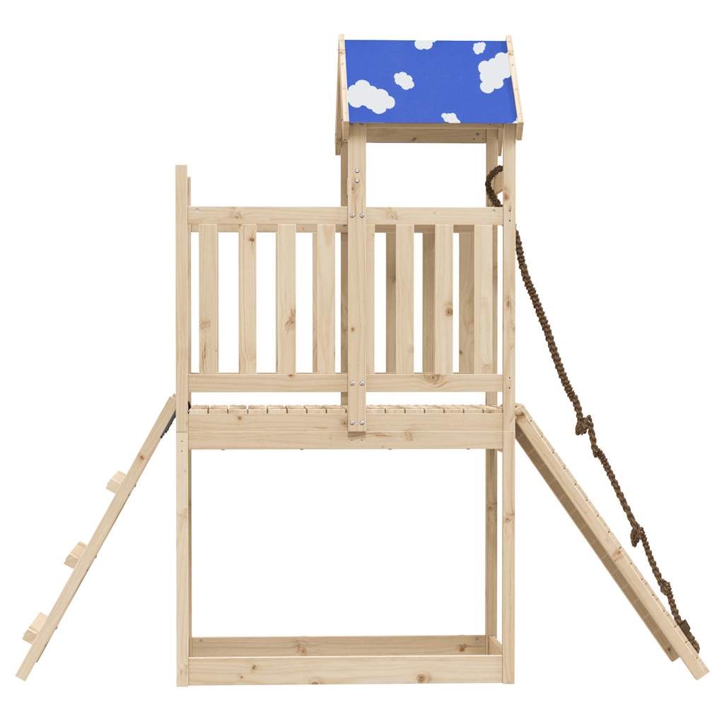 Outdoor Playset Solid Wood Pine