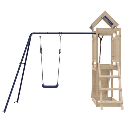 Outdoor Playset Solid Wood Pine