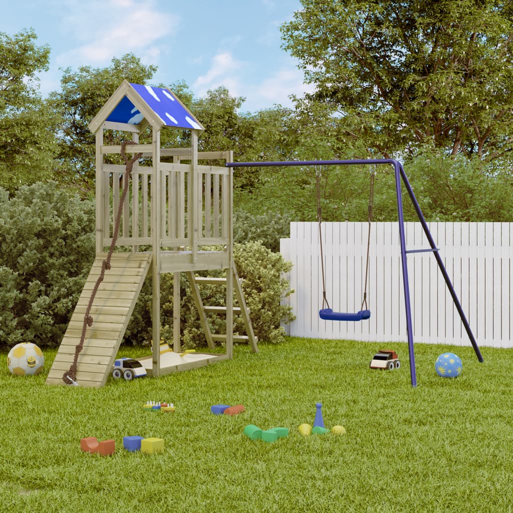 Outdoor Playset Impregnated Wood Pine