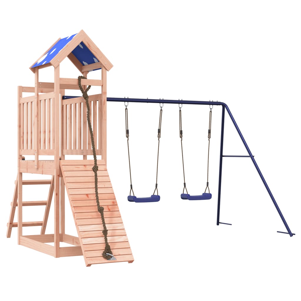 Outdoor Playset Solid Wood Douglas