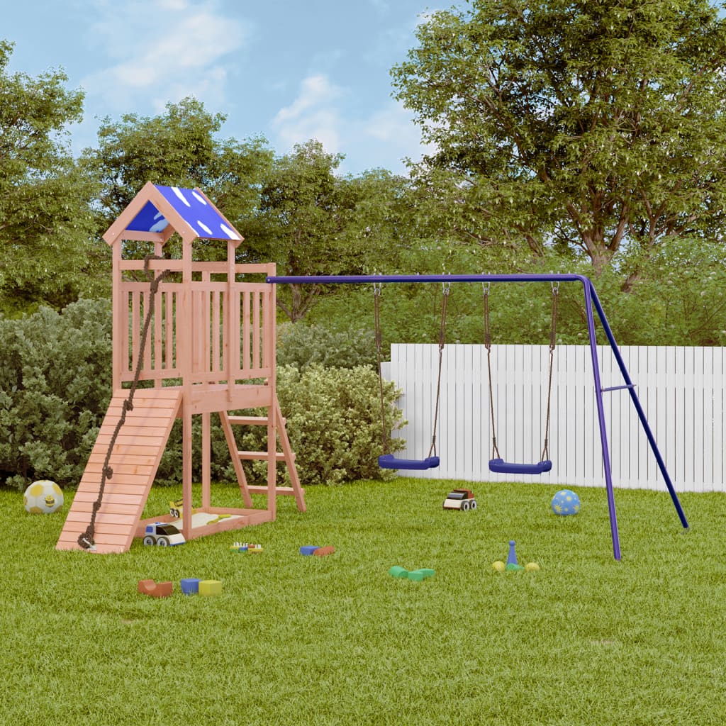 Outdoor Playset Solid Wood Douglas