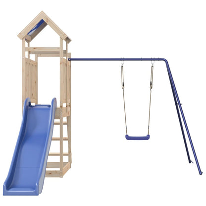 Outdoor Playset Solid Wood Pine