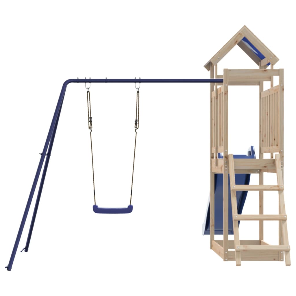 Outdoor Playset Solid Wood Pine