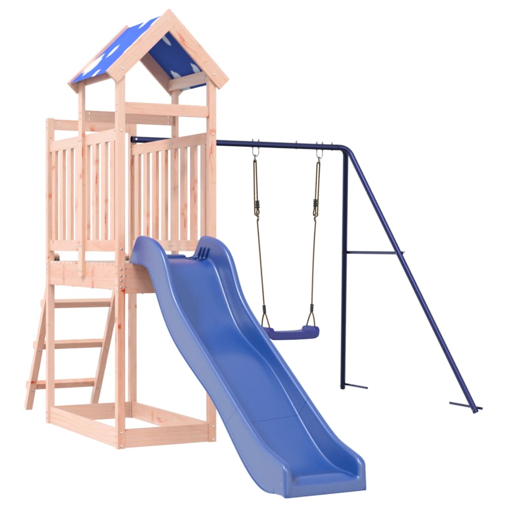 Outdoor Playset Solid Wood Douglas