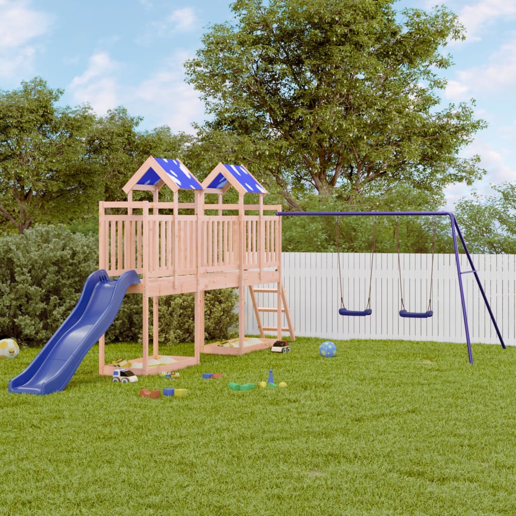 Outdoor Playset Solid Wood Douglas