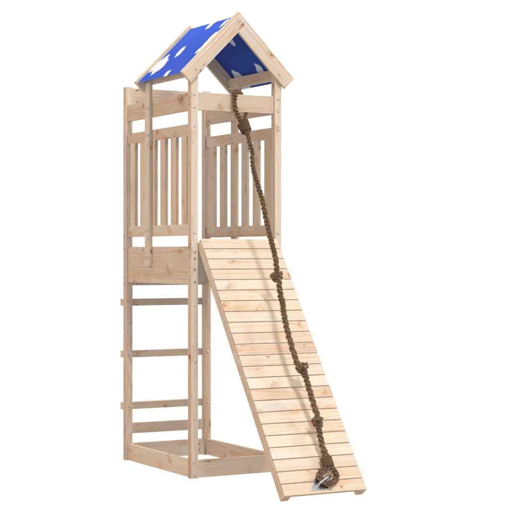 Outdoor Playset Solid Wood Pine