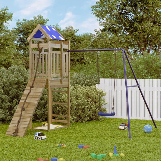 Outdoor Playset Impregnated Wood Pine