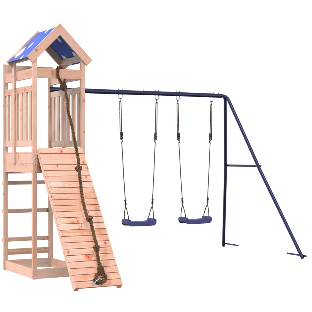 Outdoor Playset Solid Wood Douglas