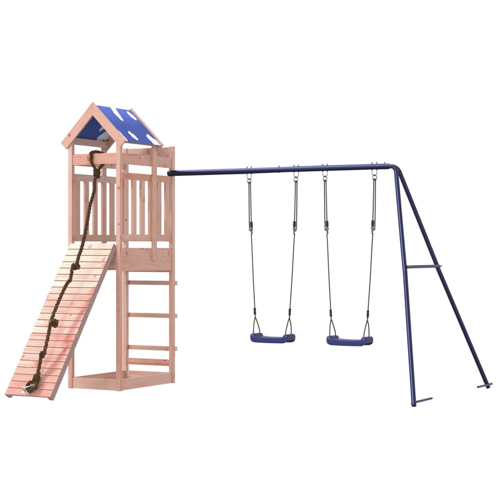 Outdoor Playset Solid Wood Douglas