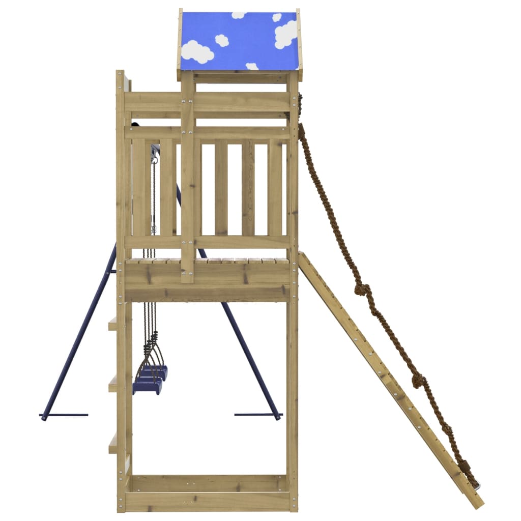 Outdoor Playset Impregnated Wood Pine