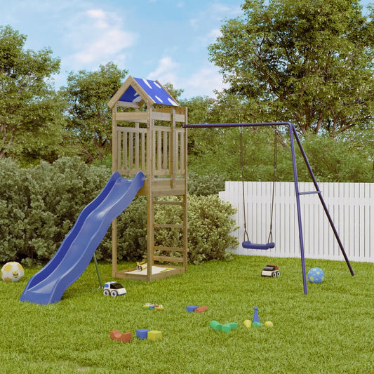 Outdoor Playset Impregnated Wood Pine