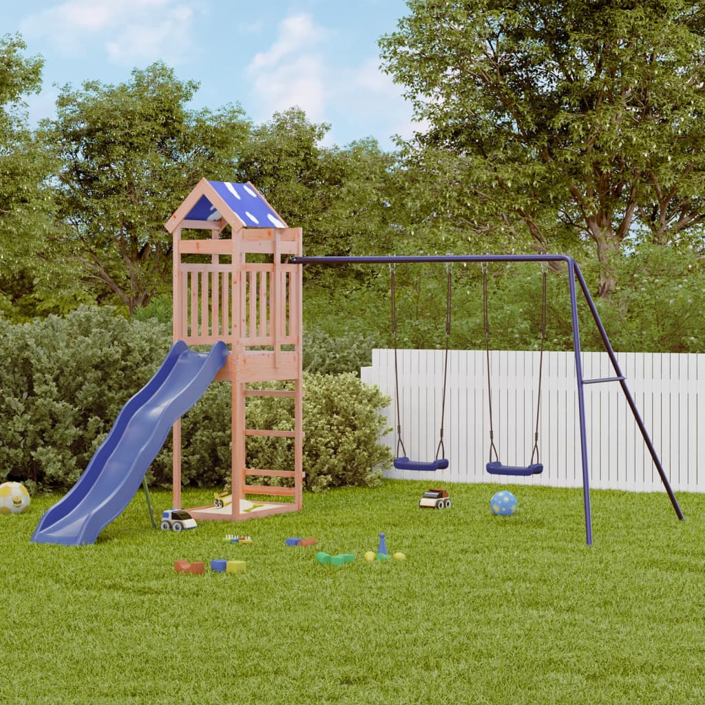 Outdoor Playset Solid Wood Douglas