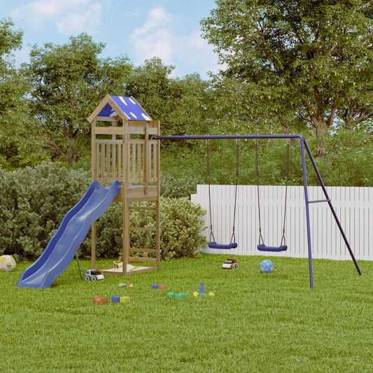 Outdoor Playset Impregnated Wood Pine