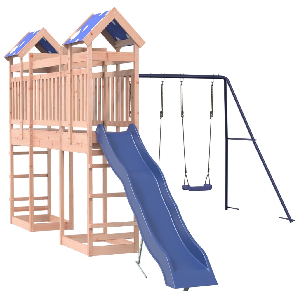 Outdoor Playset Solid Wood Douglas