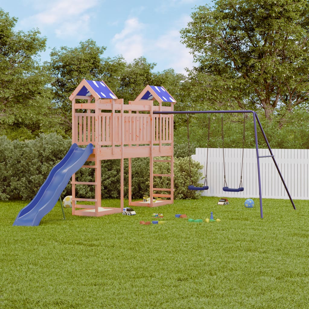 Outdoor Playset Solid Wood Douglas