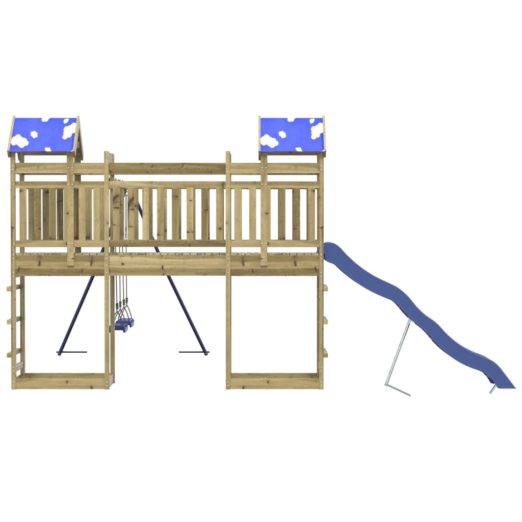 Outdoor Playset Impregnated Wood Pine