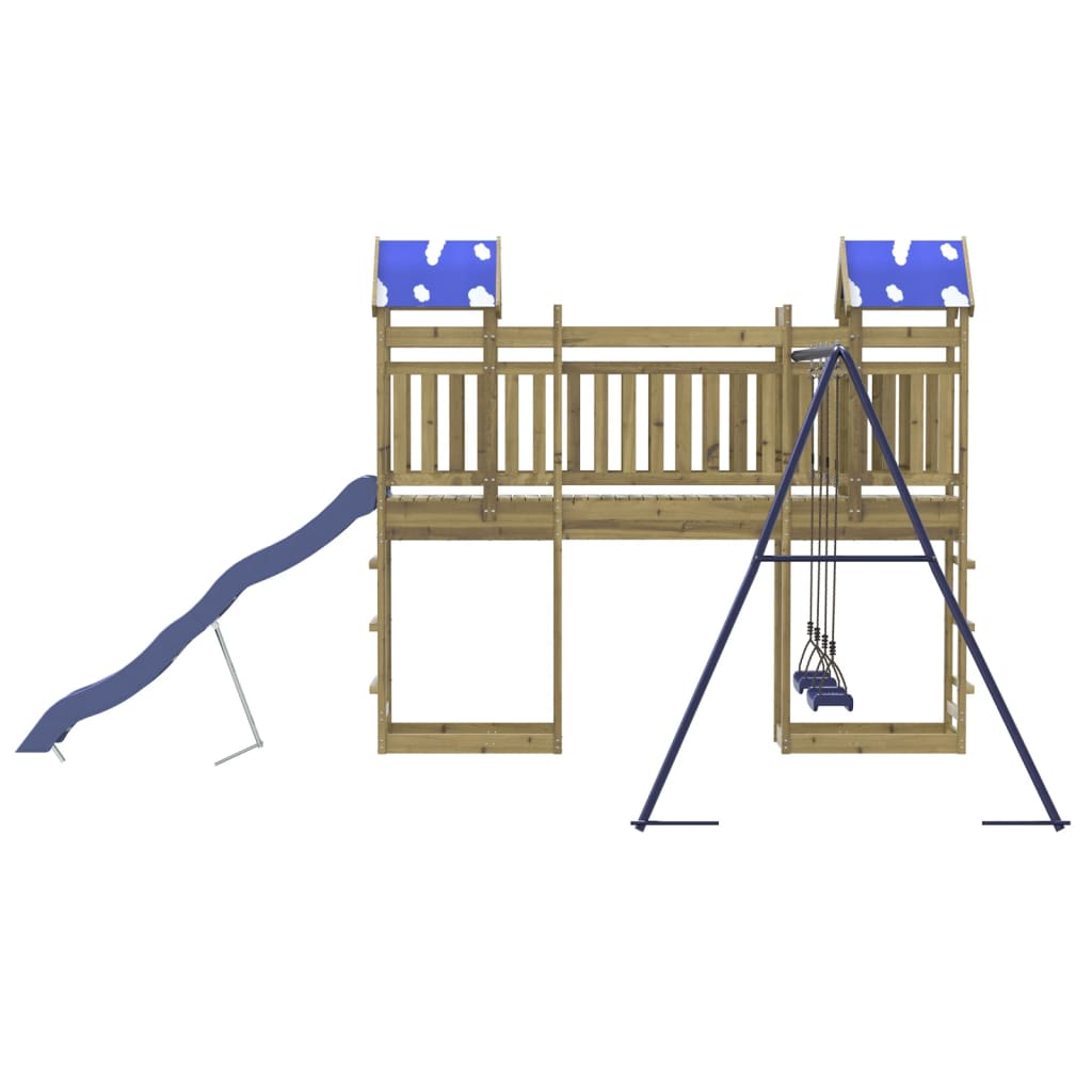 Outdoor Playset Impregnated Wood Pine