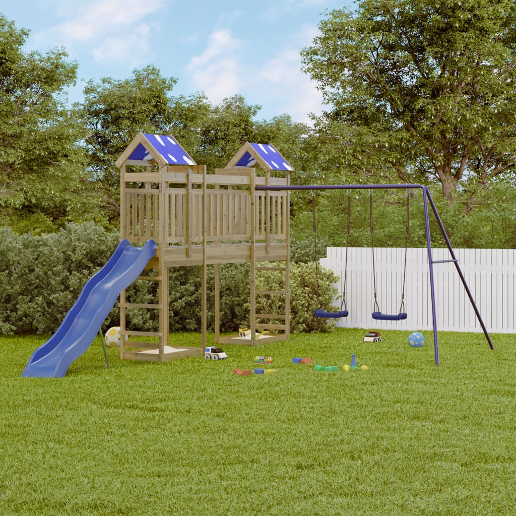 Outdoor Playset Impregnated Wood Pine