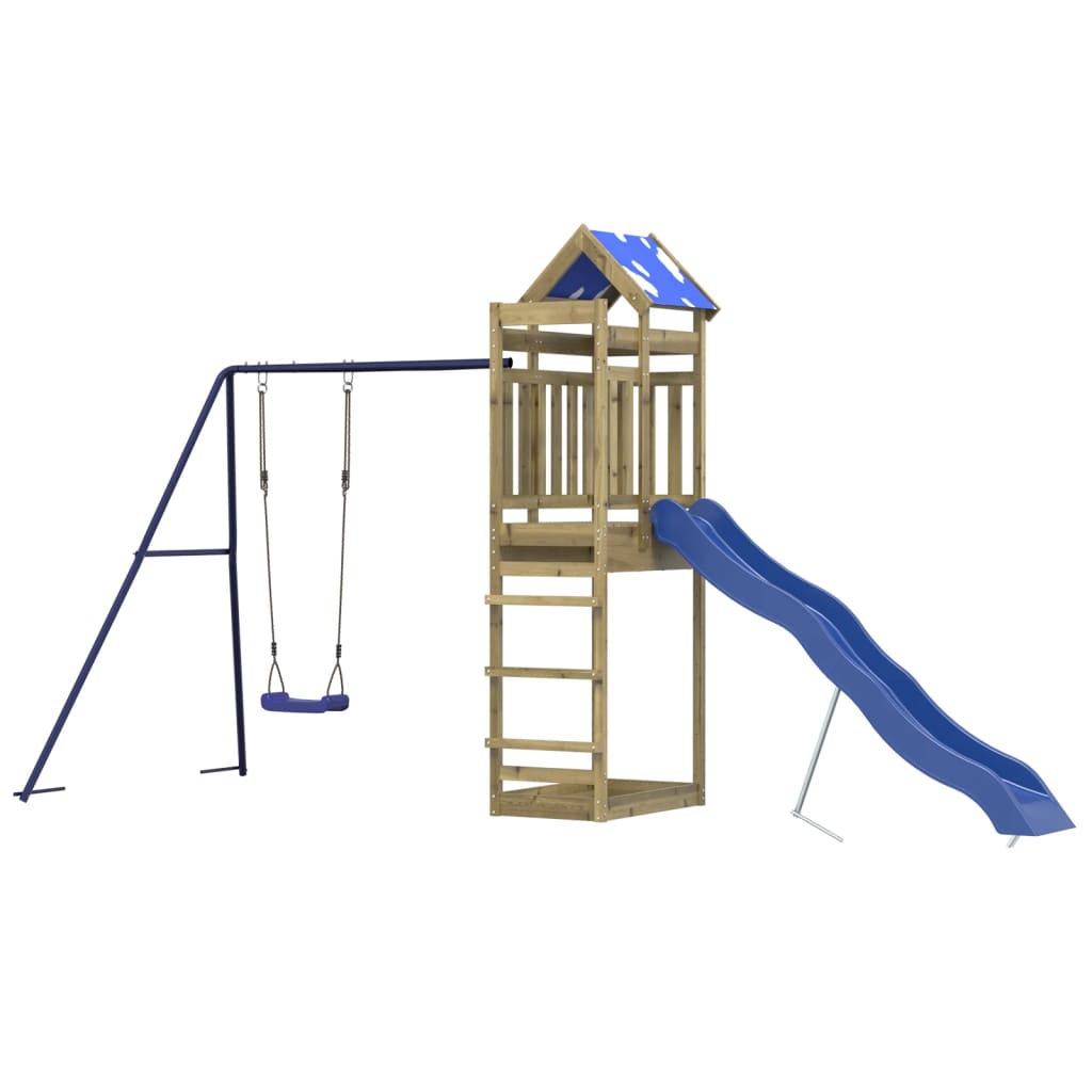 Outdoor Playset Impregnated Wood Pine