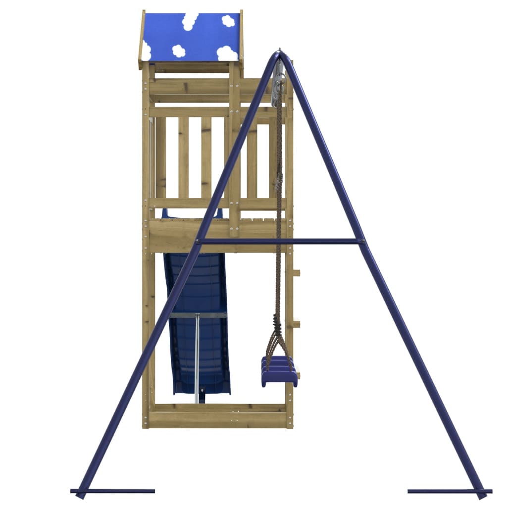 Outdoor Playset Impregnated Wood Pine