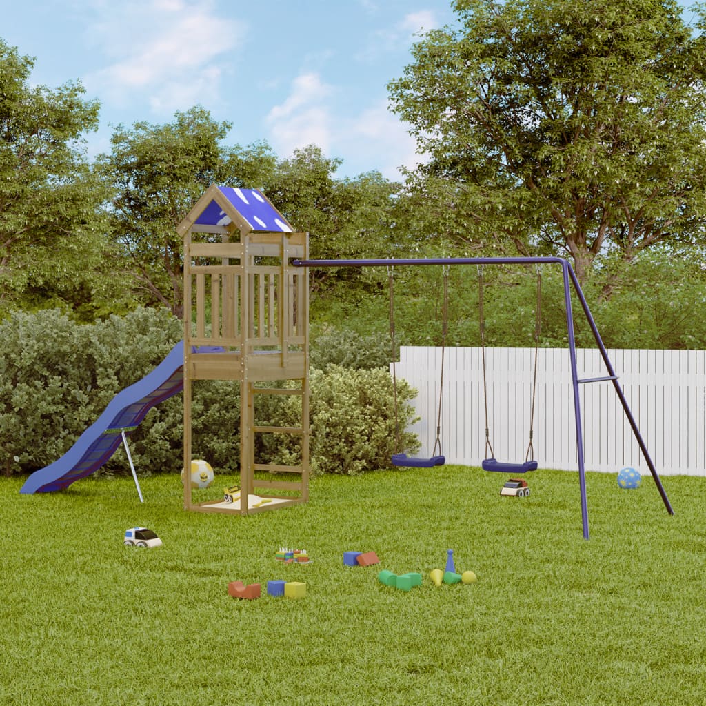 Outdoor Playset Impregnated Wood Pine