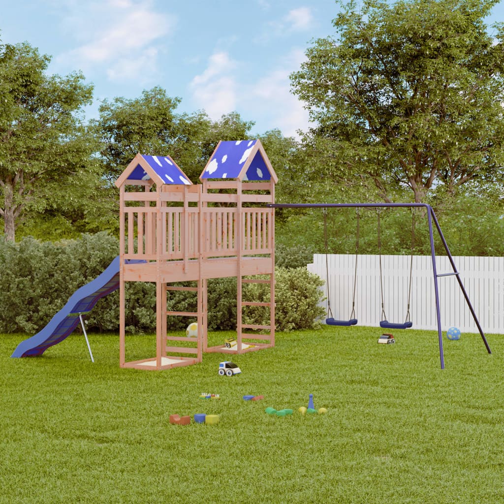 Outdoor Playset Solid Wood Douglas