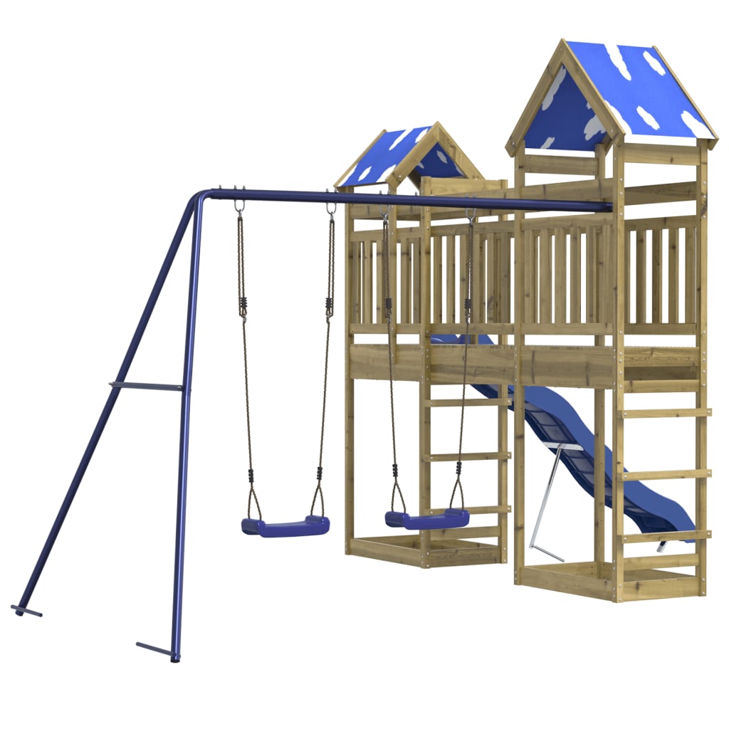 Outdoor Playset Impregnated Wood Pine