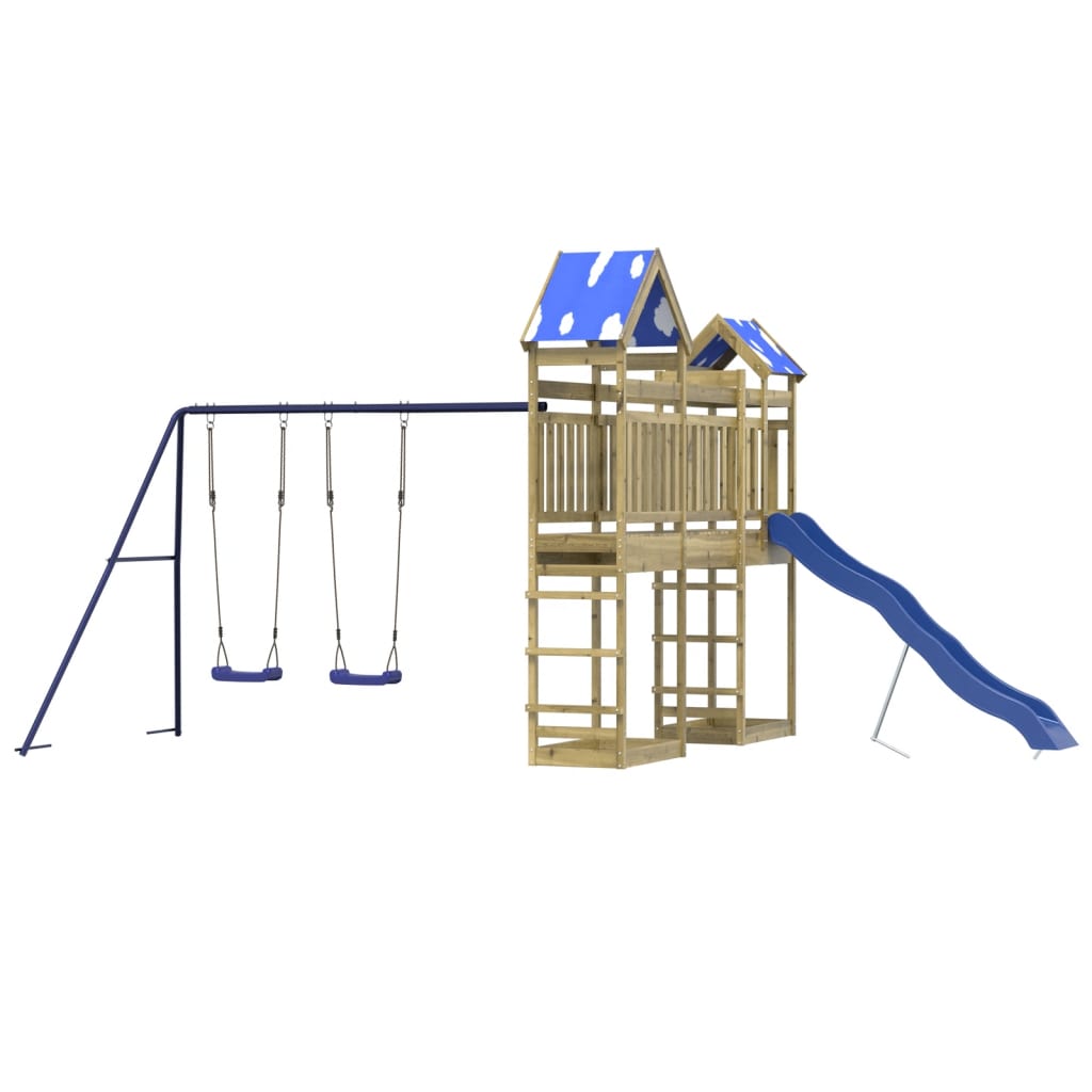 Outdoor Playset Impregnated Wood Pine