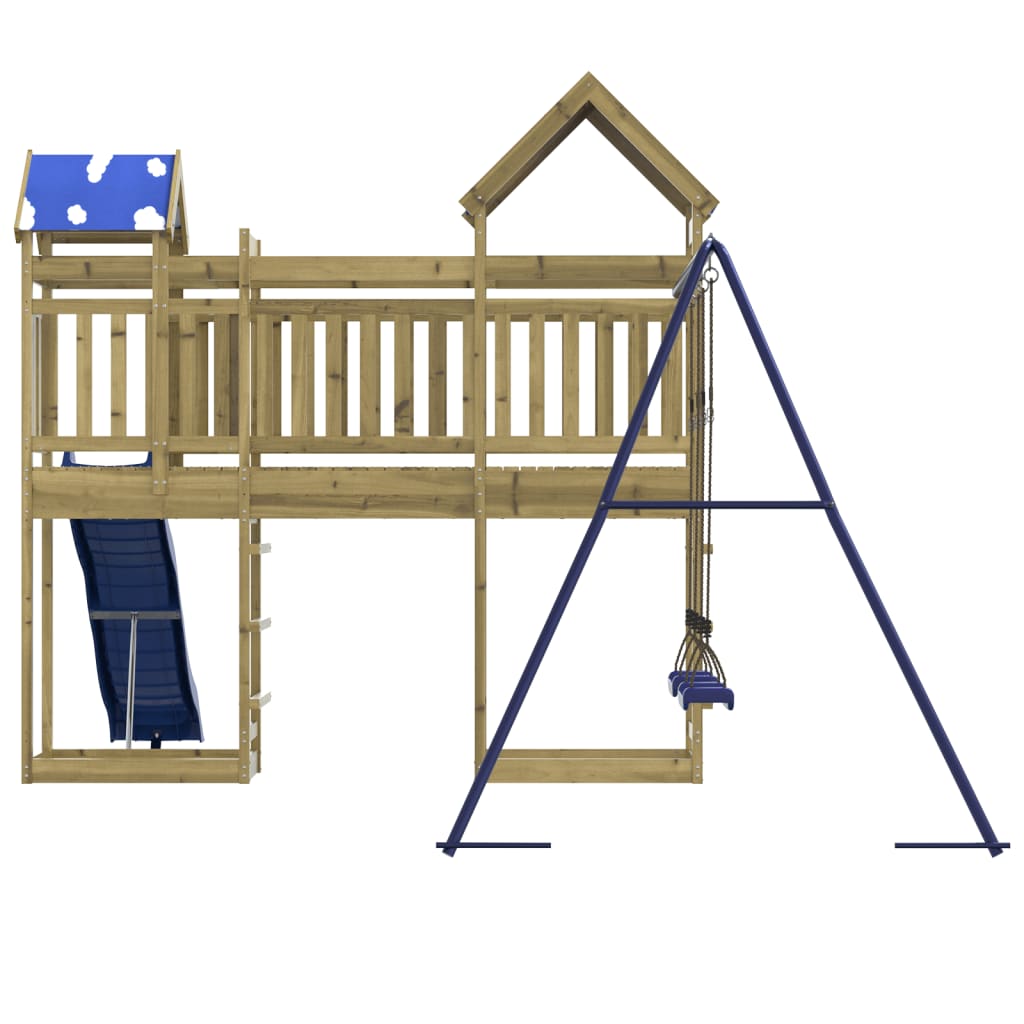 Outdoor Playset Impregnated Wood Pine