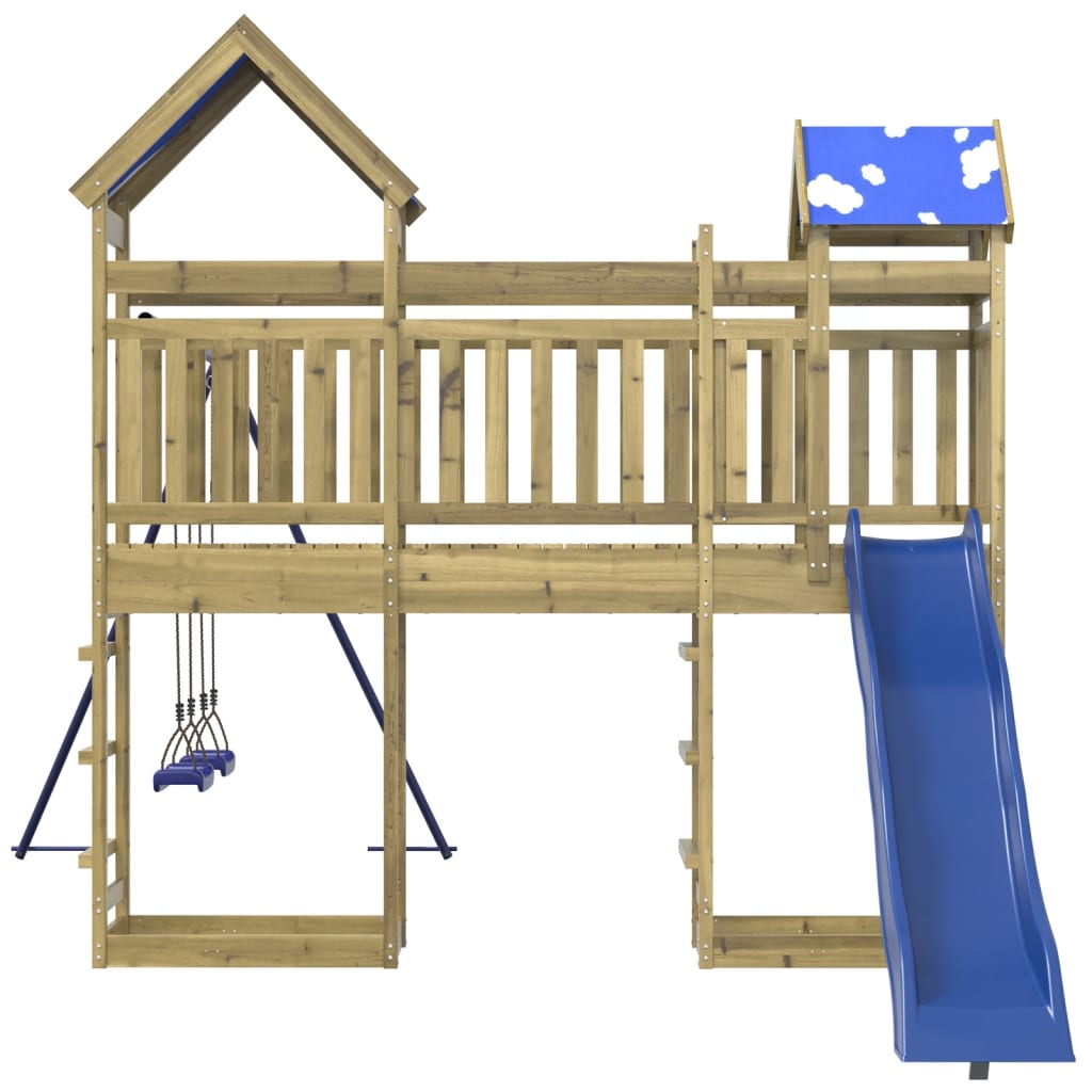 Outdoor Playset Impregnated Wood Pine