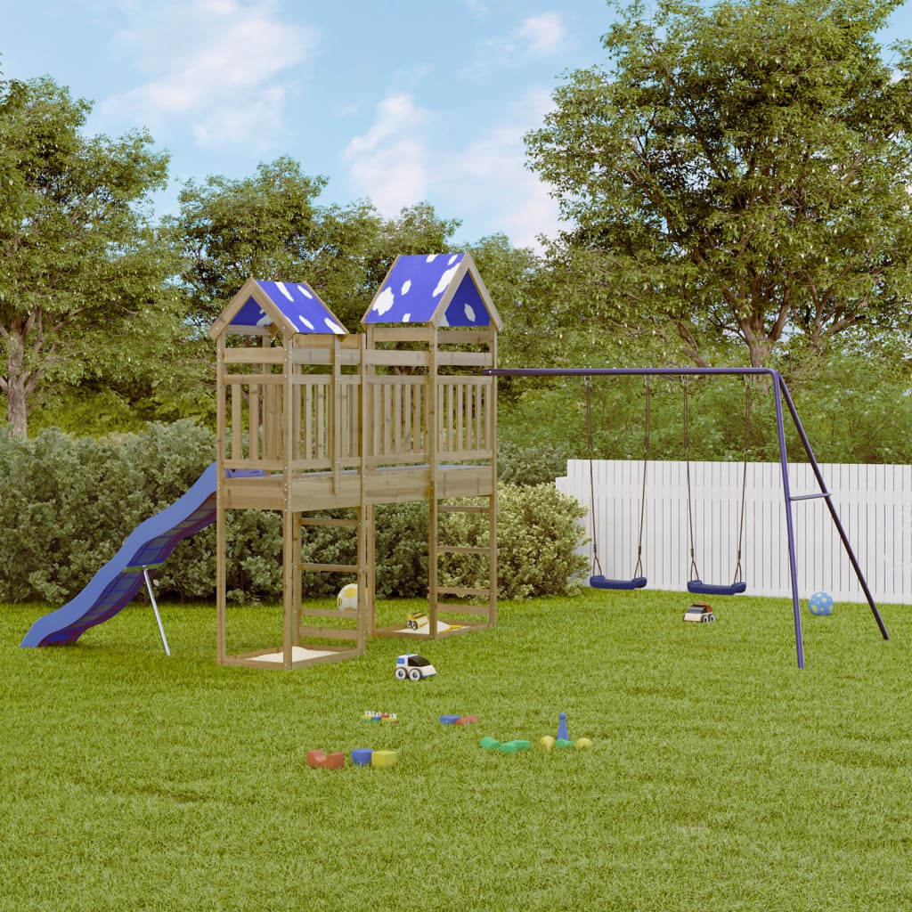 Outdoor Playset Impregnated Wood Pine