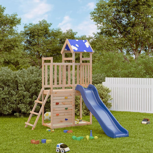 Outdoor Playset Solid Wood Pine