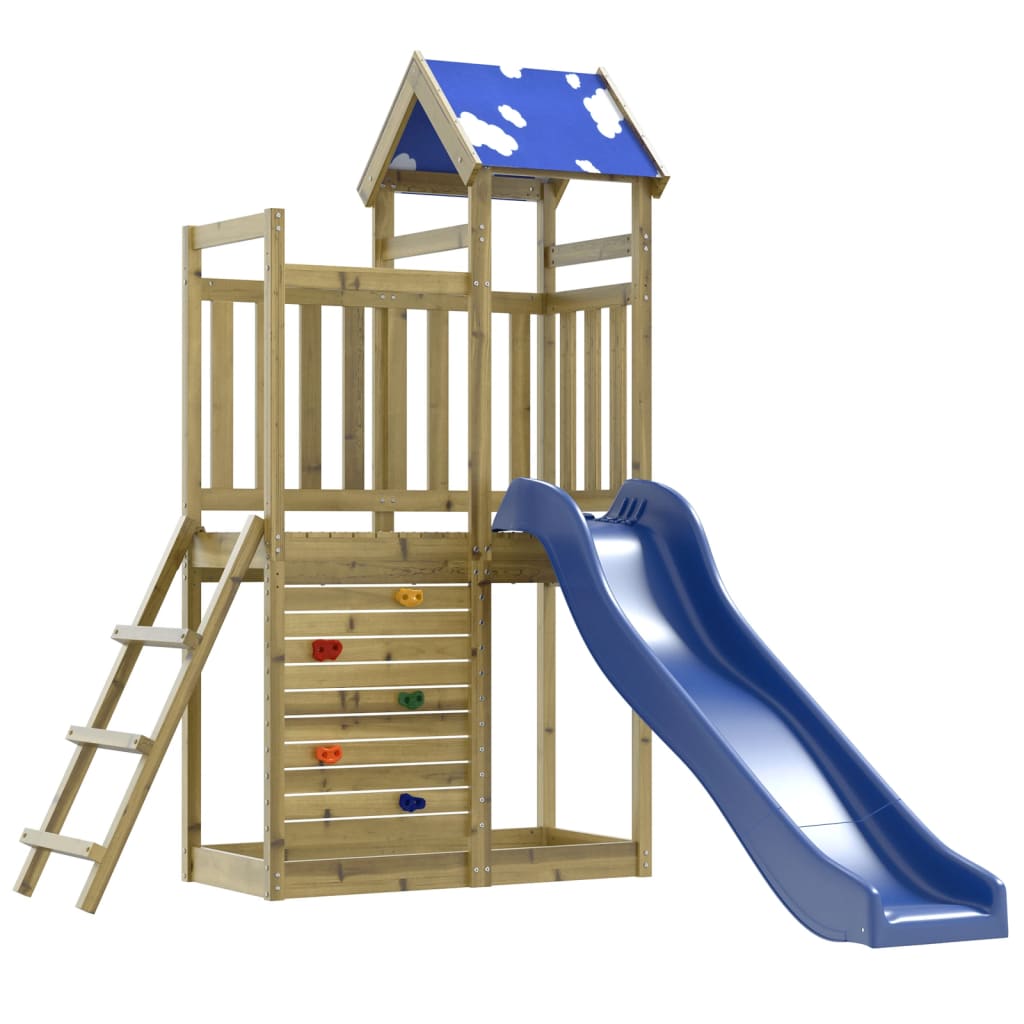 Outdoor Playset Impregnated Wood Pine