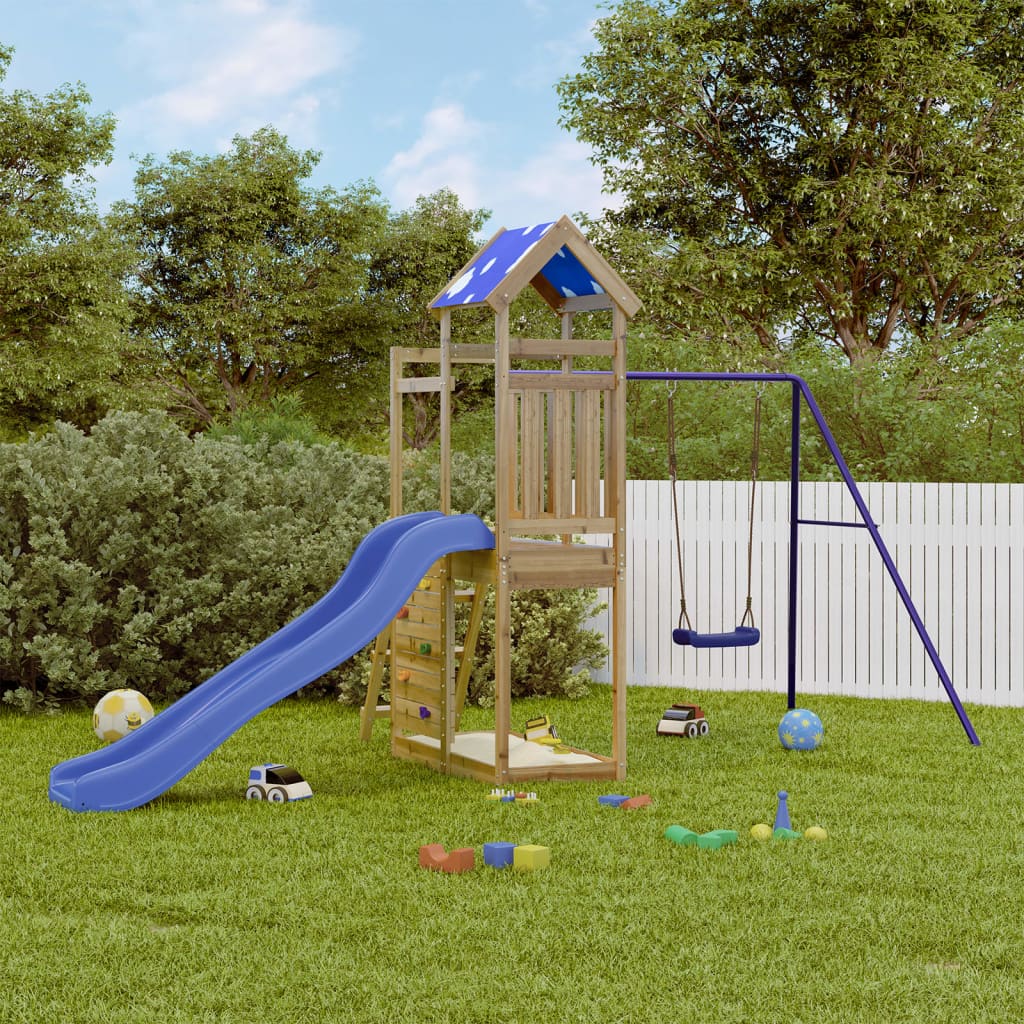 Outdoor Playset Impregnated Wood Pine