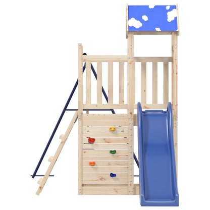 Outdoor Playset Solid Wood Pine