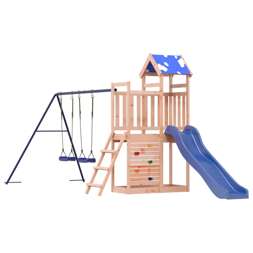 Outdoor Playset Solid Wood Douglas