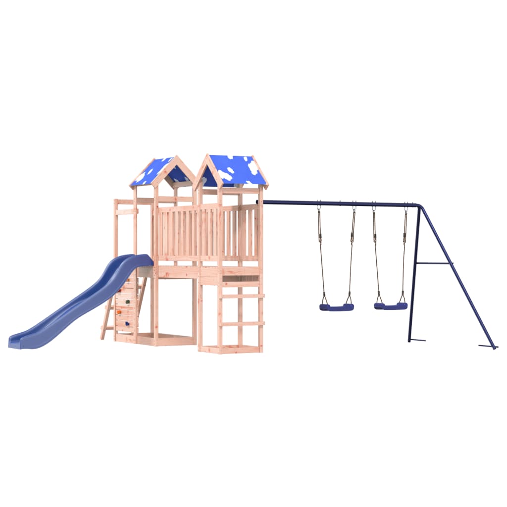 Outdoor Playset Solid Wood Douglas