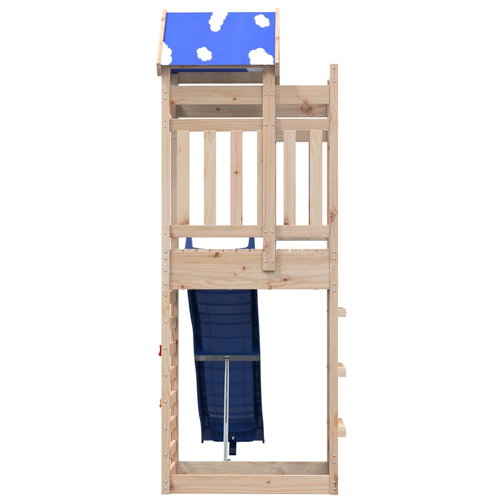 Outdoor Playset Solid Wood Pine