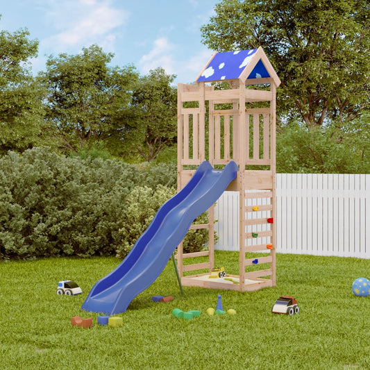 Outdoor Playset Solid Wood Pine