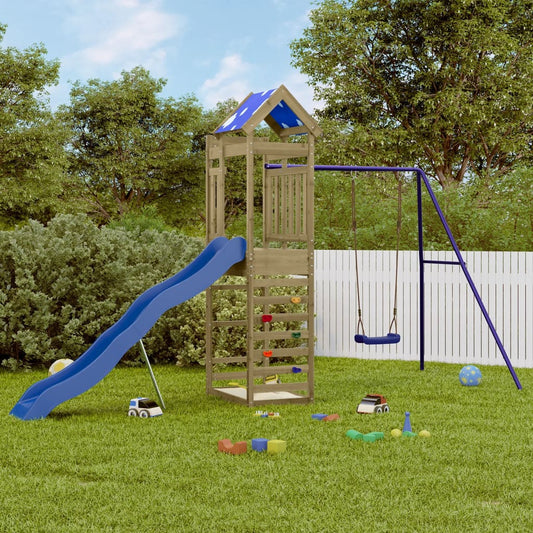 Outdoor Playset Impregnated Wood Pine