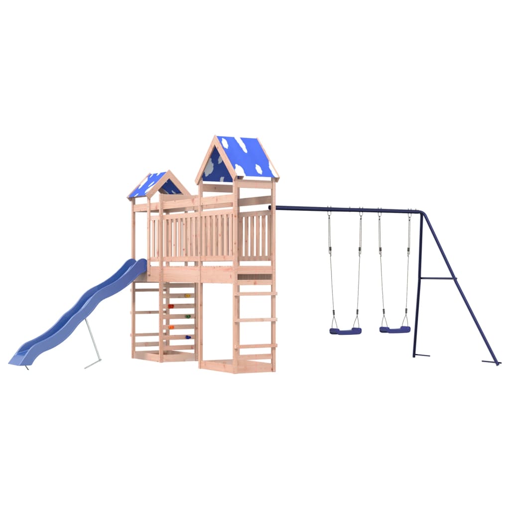 Outdoor Playset Solid Wood Douglas